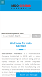 Mobile Screenshot of indogermanpharmacia.com